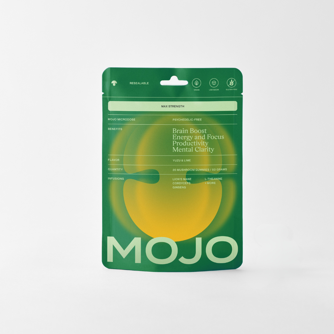 Max Strength Brain Boost Gummies - Yuzu & Lime