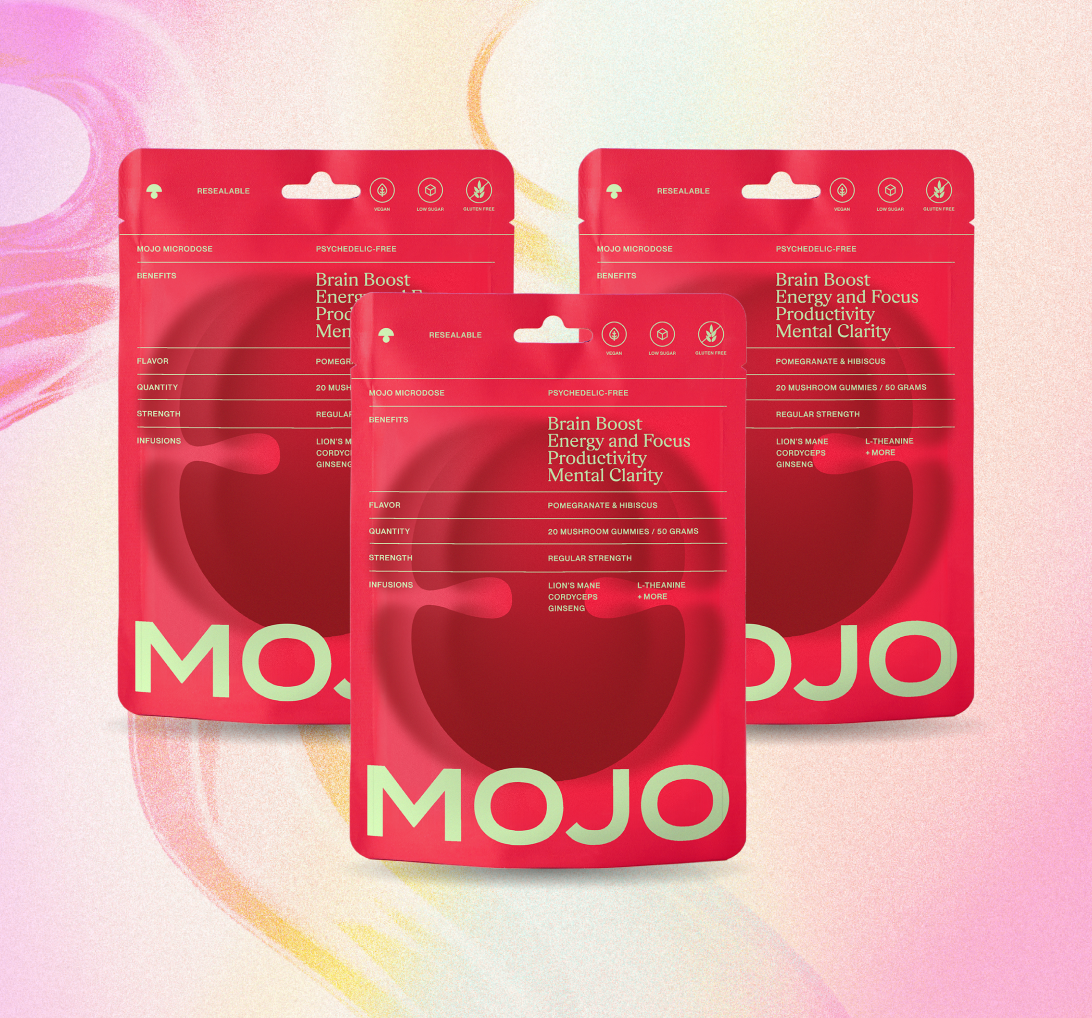 Brain Boost Gummies - Pomegranate Hibiscus