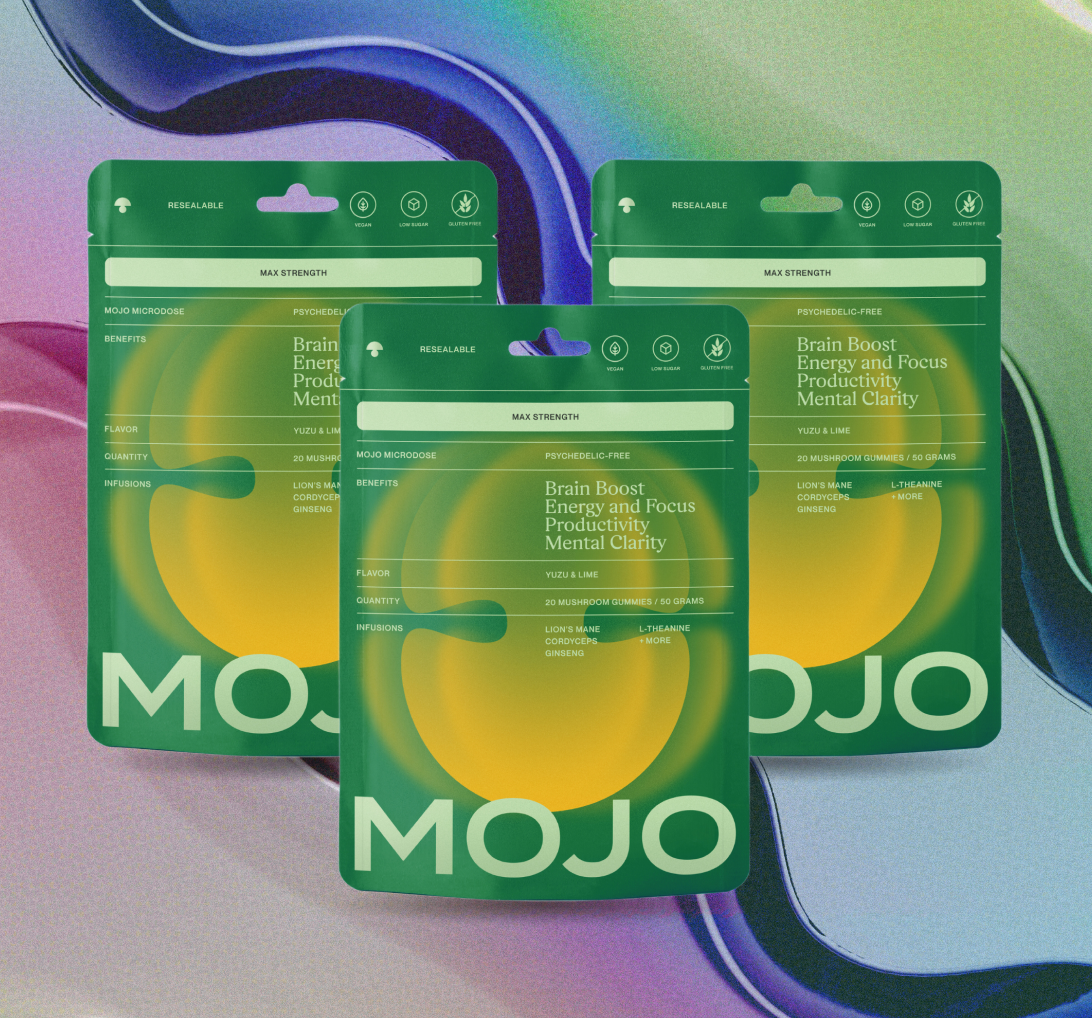 Max Strength Brain Boost Gummies - Yuzu & Lime