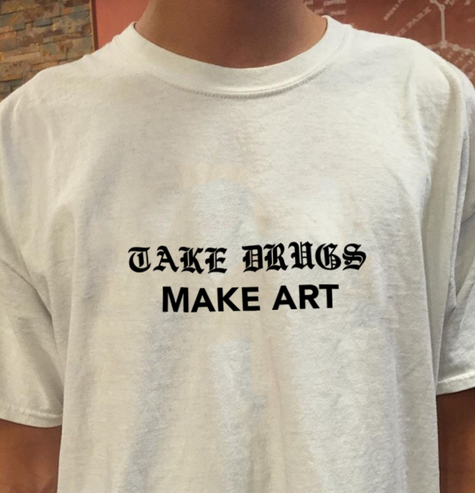 Take Drugs Make Art Tee