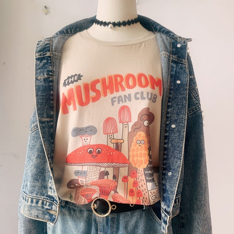 Mushroom Fan Club Tee